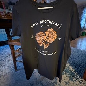 Rose Apothecary Black Graphic Tee